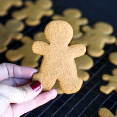Create festive gingerbread people—soft, spiced cookies perfect for holiday decorating and cozy seasonal treats!