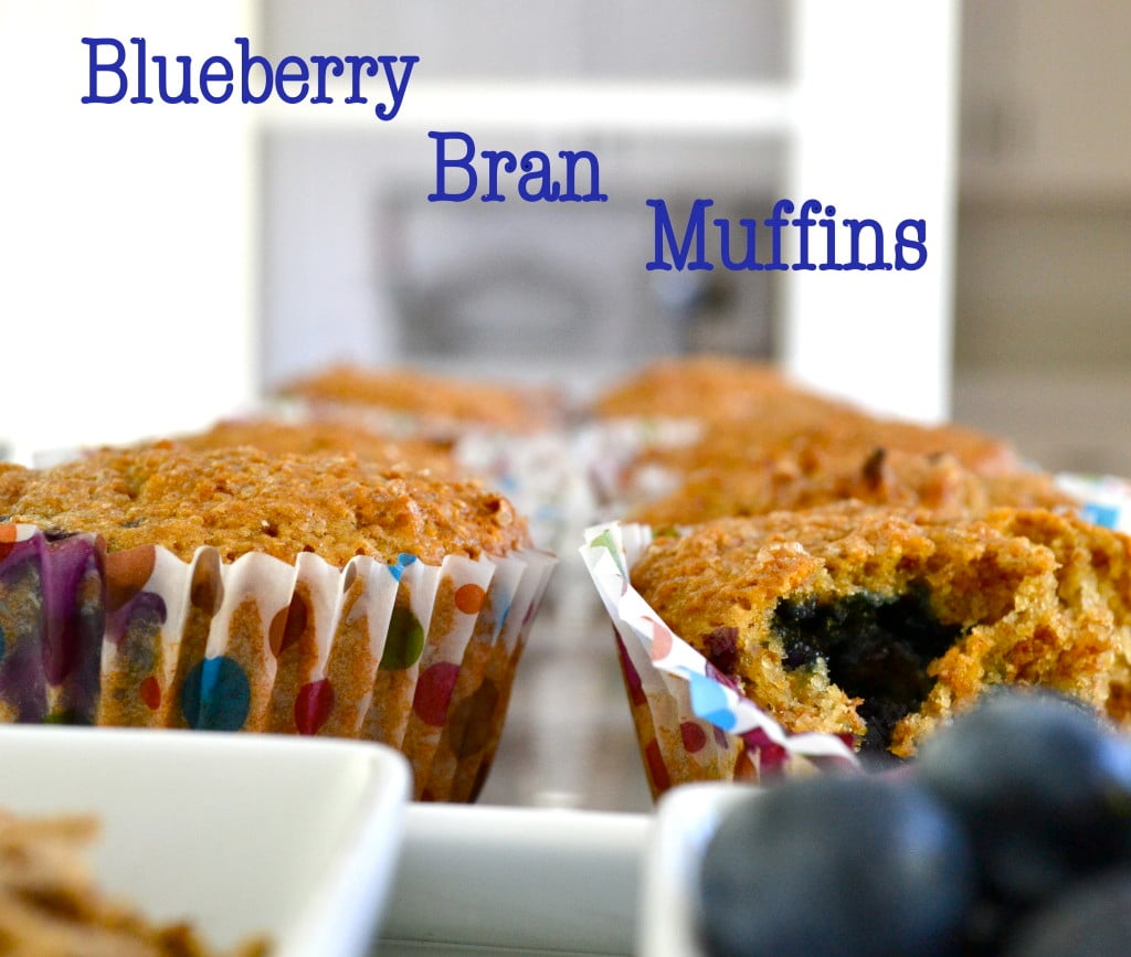 Blueberry Bran Muffins