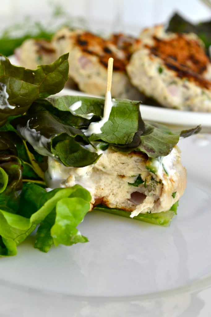 Greek Lettuce Wrapped Turkey Sliders 5