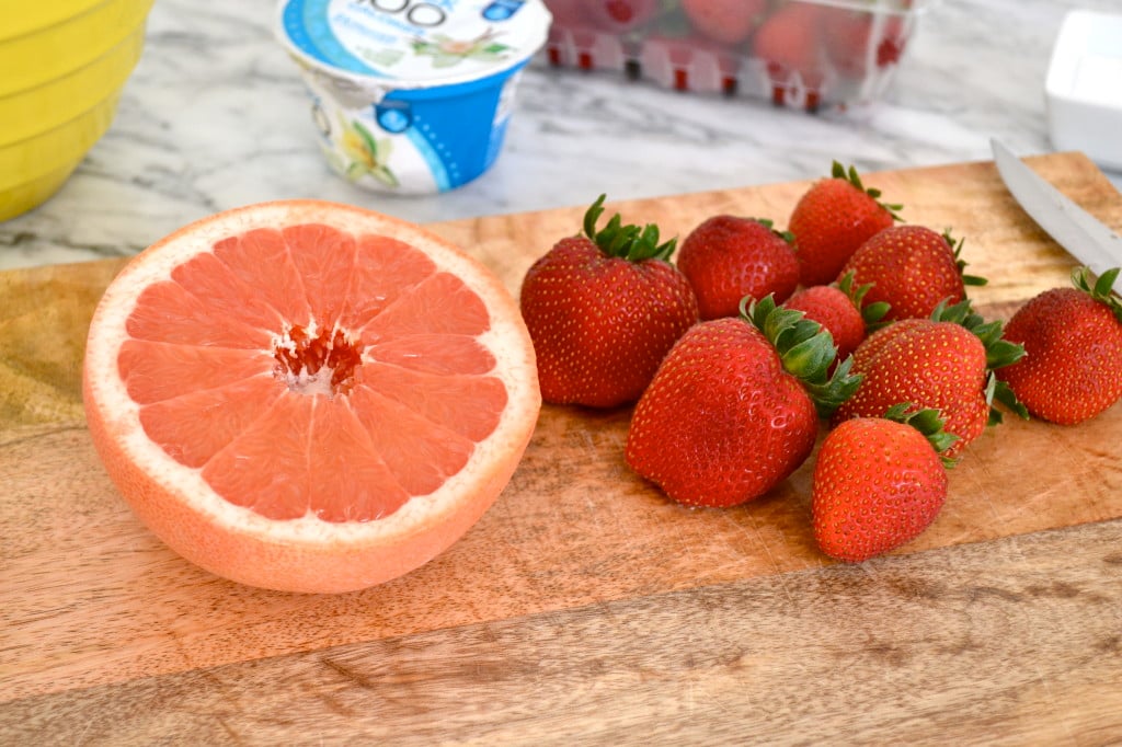 Strawberry & Grapefruit Parfait