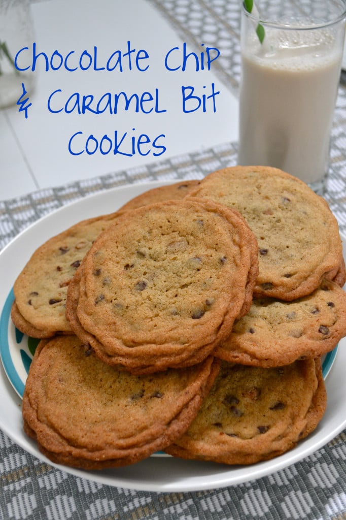 Chocolate Chip & Caramel Bit Cookies