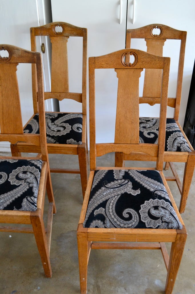 Reupholstered Dining Chairs