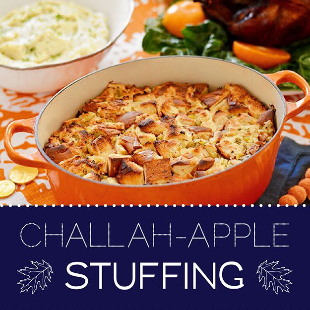 Challah-Apple Stuffing