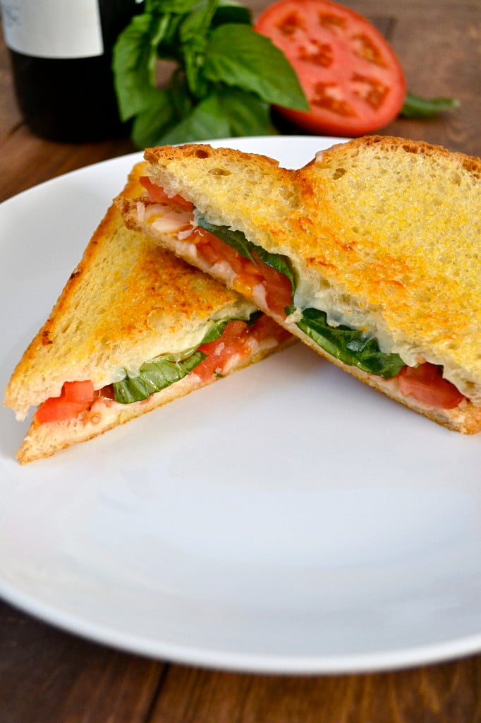 Caprese Grilled Cheese