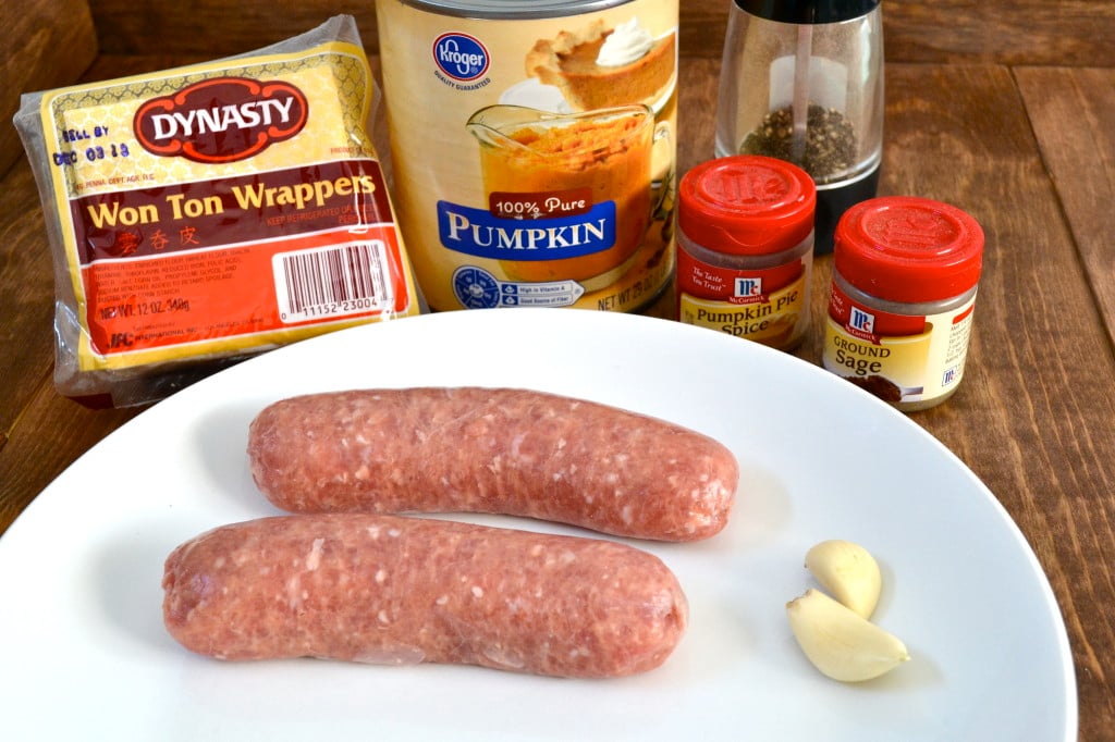 Sweet Sausage & Pumpkin Potstickers