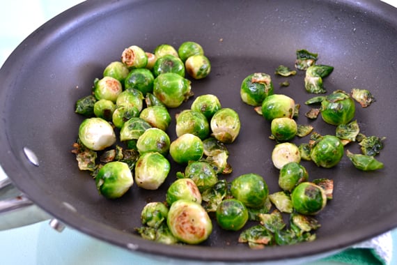 Cranberry Pecan Brussel Sprouts