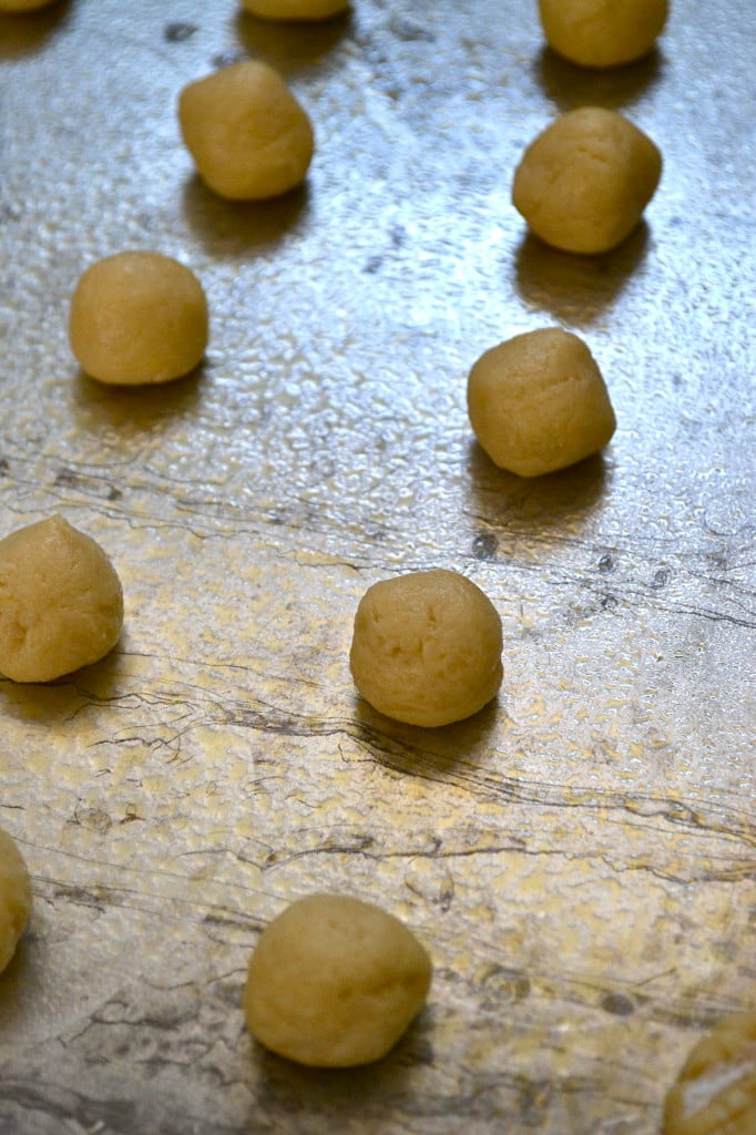 Chocolate Dipped Lemon Cloud Cookies