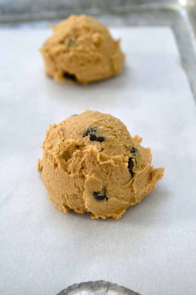 Peanut Butter & Chocolate Chip Cookies