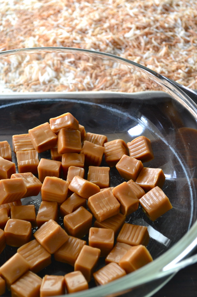 Easy Toasted Coconut Caramels