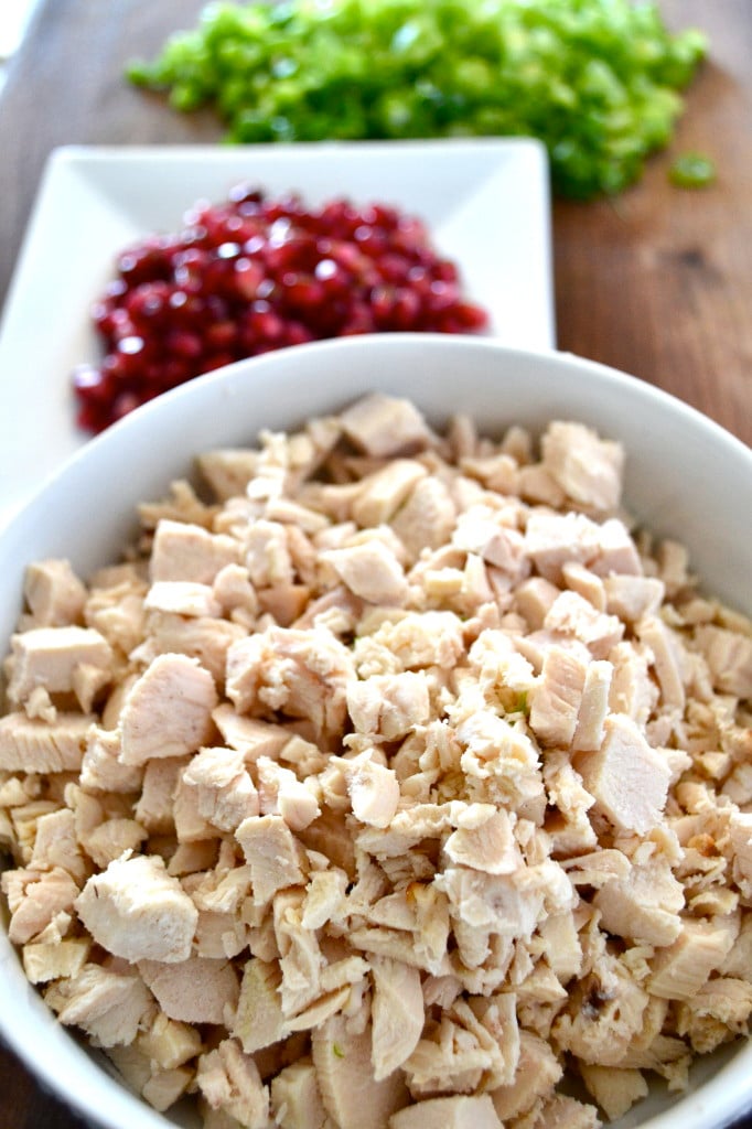 Pomegranate Chicken Salad