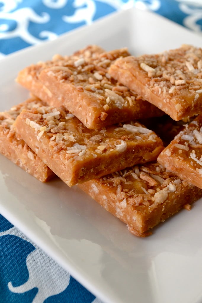 Easy Toasted Coconut Caramels