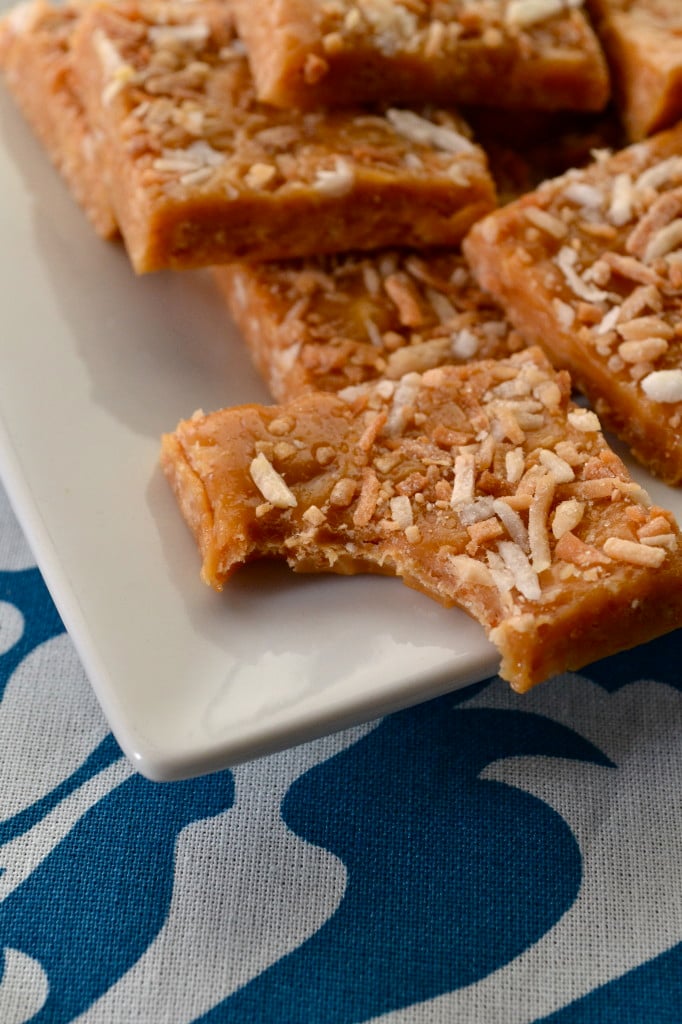 Easy Toasted Coconut Caramels