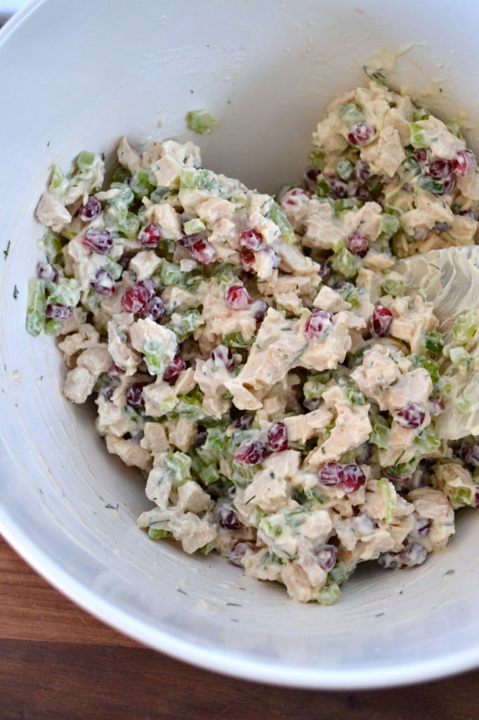 Pomegranate Chicken Salad