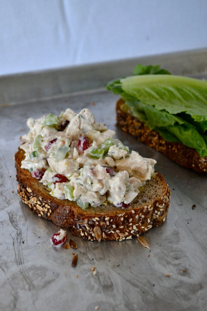 Pomegranate Chicken Salad