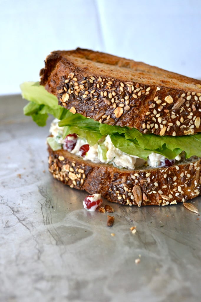 Pomegranate Chicken Salad