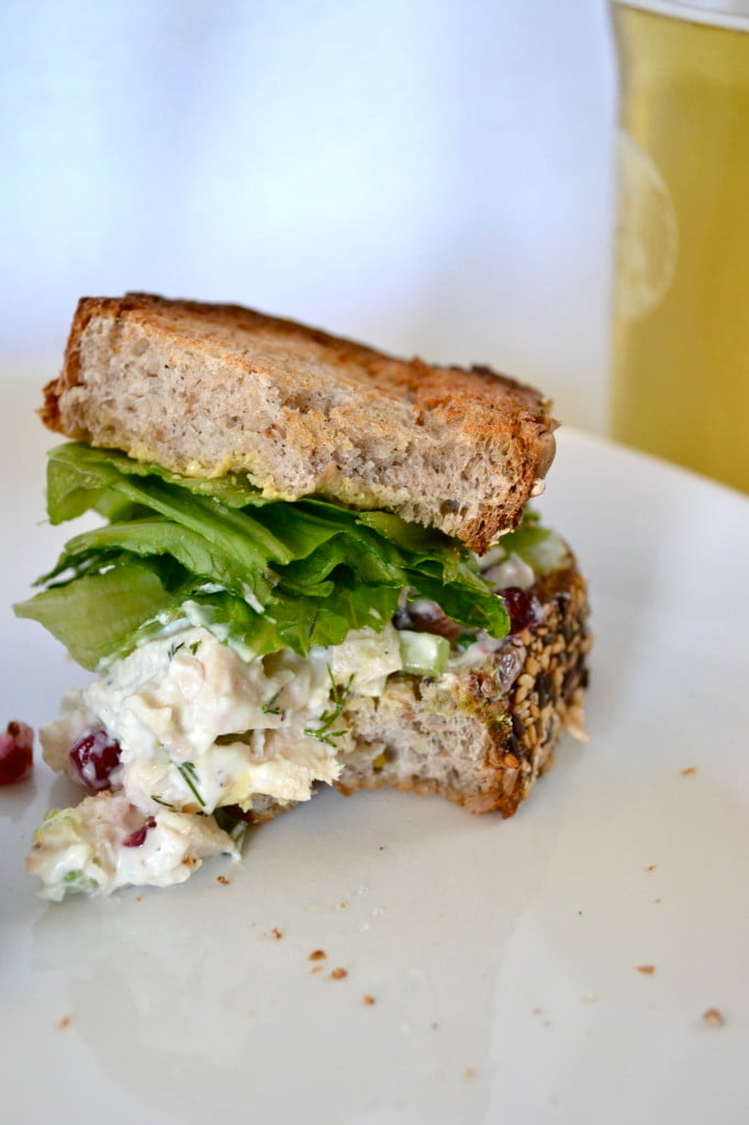 Pomegranate Chicken Salad