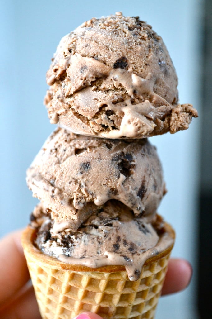 Nutella Cookies and Cream Ice Cream