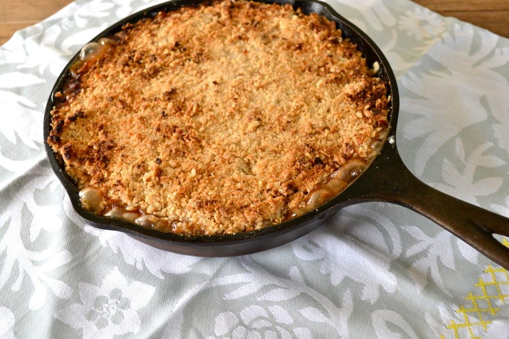 White Wine Apple Crisp