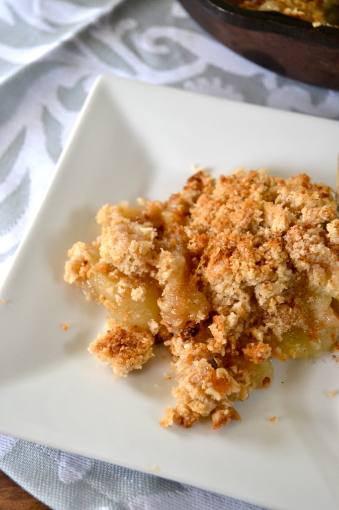 White Wine Apple Crisp