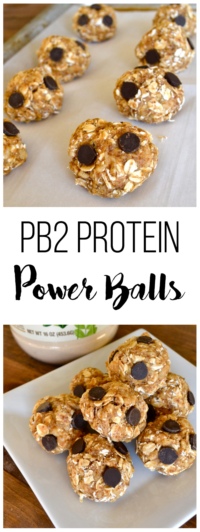 PB2 Protein Power Balls - Filled with good nutrients and they are so tasty. Perfect for a pre-workout snack!