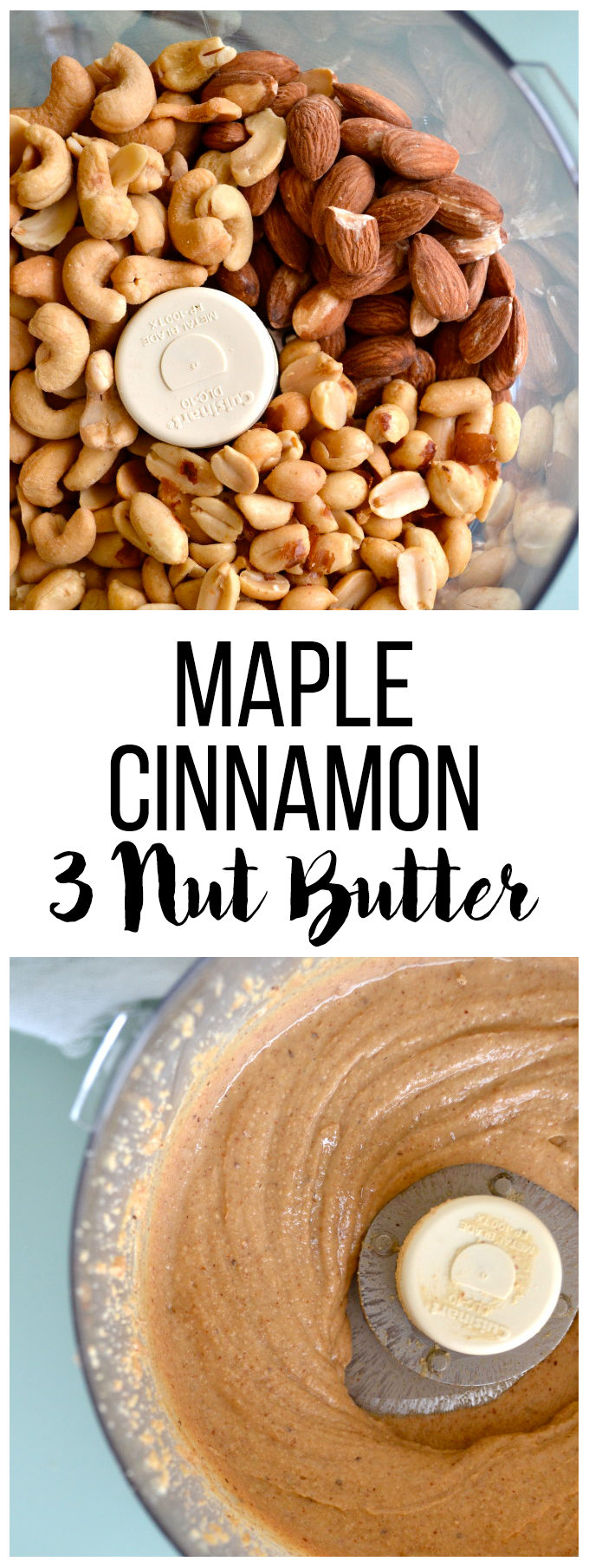 This Maple Cinnamon 3 Nut Butter is the paleo and filled for real food flavor!