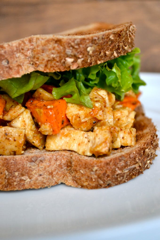 Curry Chicken Salad Sandwiches