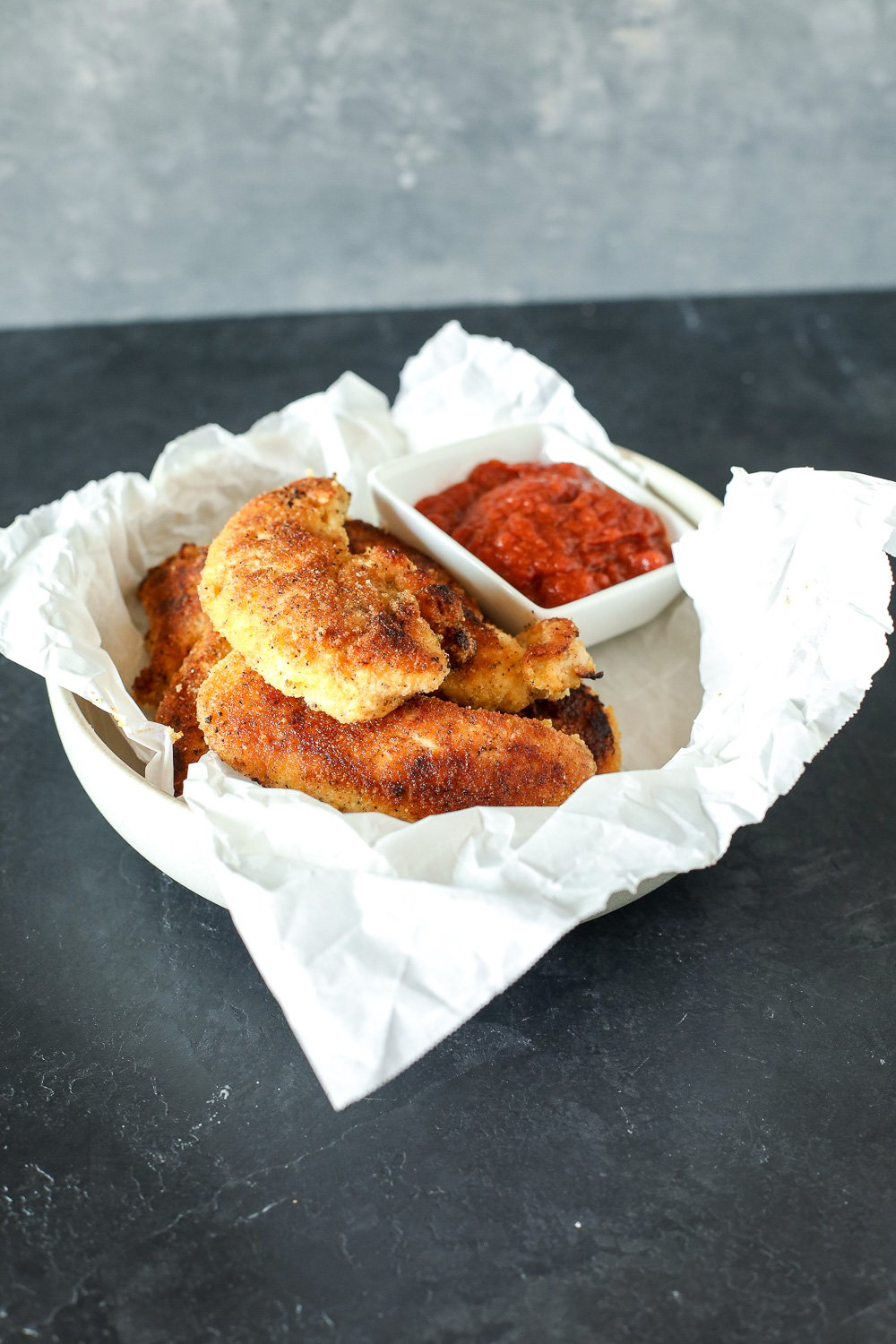 Whole30 chicken tenders - a quick paleo dinner that will get you through the Whole 30 challenge!