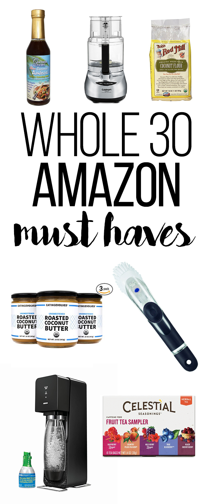 Whole30 Amazon Must Haves! This stuff was key to my successful whole30 and they can help you be successful too! Paleo eating made easy.