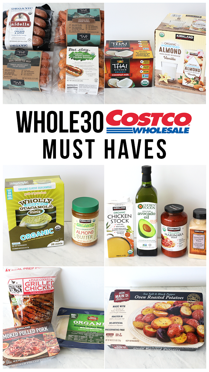 This Whole30 Costco Must Haves list is a perfect guide to take with you through the aisles of the big box store to keep you on track!