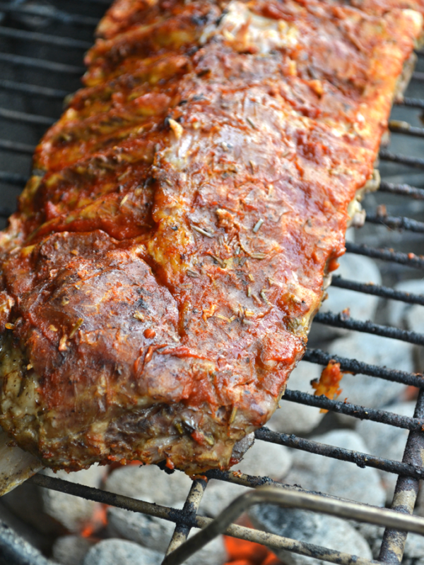 This BBQ Rib recipe is perfect for any time of year! The BBQ Sauce is sugar free, whole30 approved and paleo. The recipe also breaks down the perfect way to achieve fall off the bone ribs!