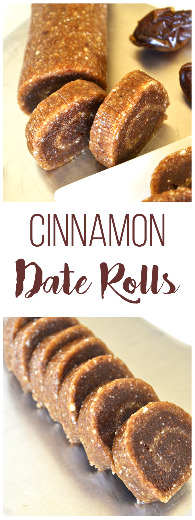 Need a sweet cinnamony treat? These Cinnamon Date Rolls have protein and no refined sugars! Just a few ingredients make the the perfect clean treat!