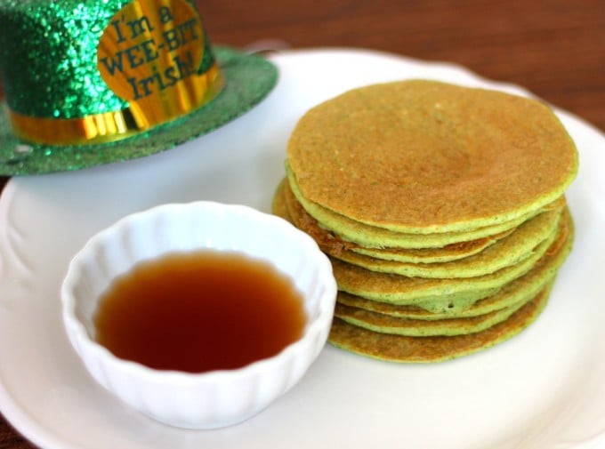 Zucchini Bread Pancakes - a Healthy Green Recipe Roundup