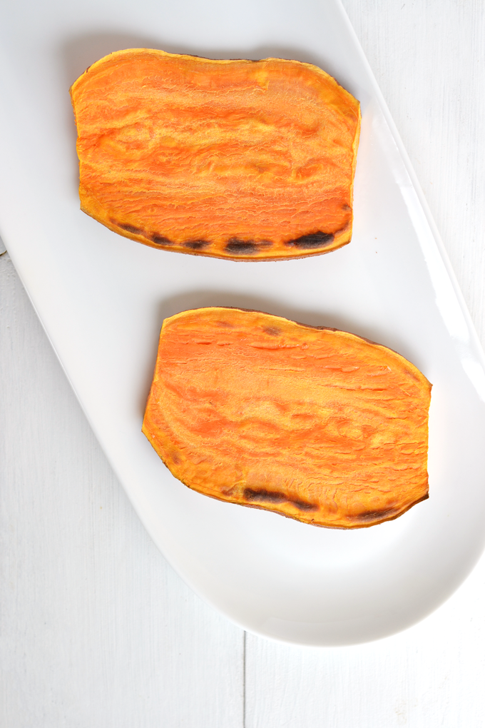 Sweet Potato Toast: 3 Ways! A great paleo & Whole30 alternative to wheat toast! Top with Almond Butter & Bananas, Avocado or Tuna!