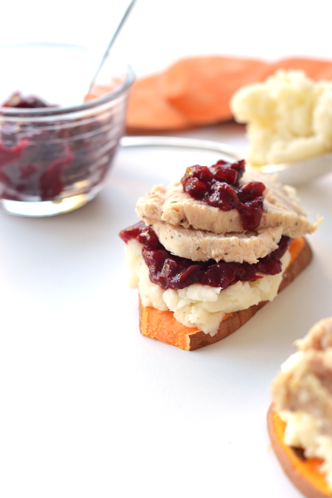 This Thanksgiving Leftover Sweet Potato Toast is the perfect paleo way to keep the celebration going!