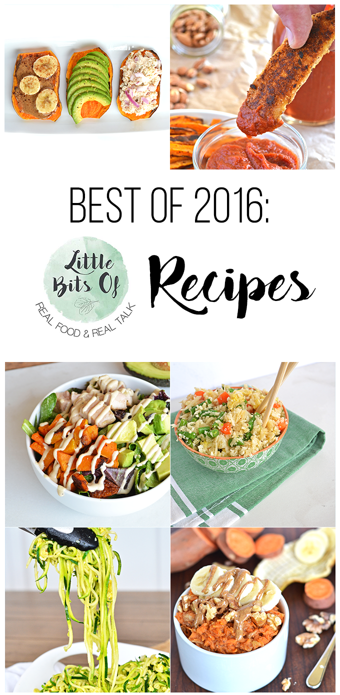 A round up of the best recipes of 2016 - and all of them are Whole30 Compliant!