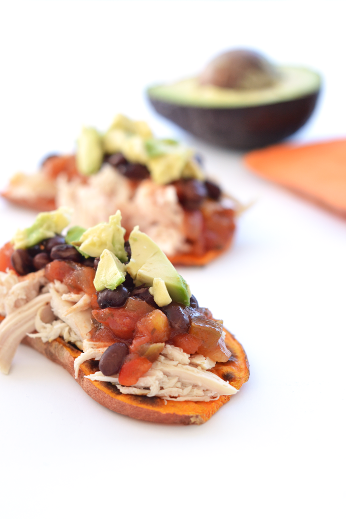 Sweet Potato Toast Taco from the Dr. Oz Show - perfect no grain and gluten free option!