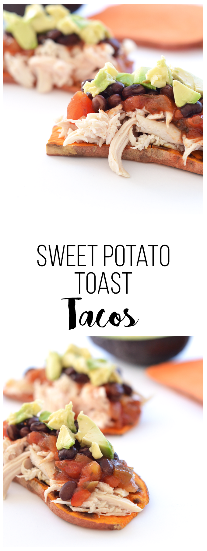 Sweet Potato Toast Taco from the Dr. Oz Show - perfect no grain and gluten free option!