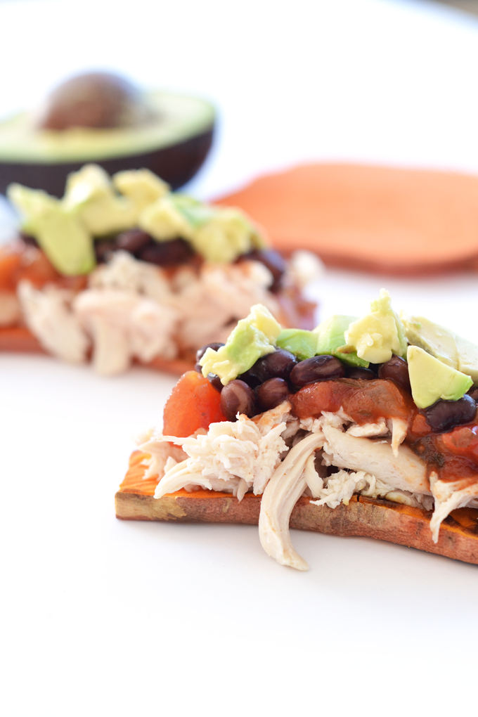 Sweet Potato Toast Taco from the Dr. Oz Show - perfect no grain and gluten free option!