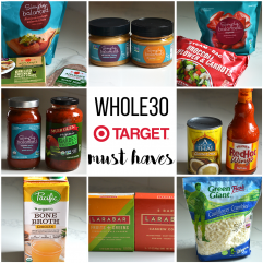This Whole30 Target Must Haves list is the perfect shopping list to guarantee a healthy trip to the store!