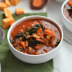 This Sweet Potato & Kale Chili is bean free and whole30 compliant! A healthy bowl perfect for a cold night