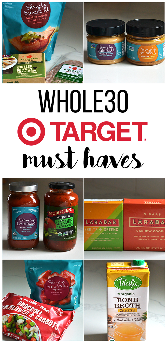 This Whole30 Target Must Haves list is the perfect shopping list to guarantee a healthy trip to the store!