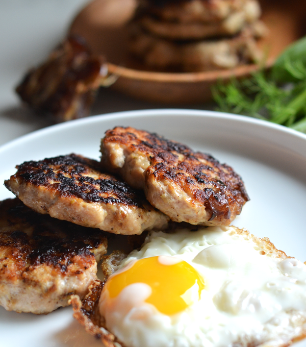 These Caramelized Fennel & Date Chicken Sausage Recipe is a naturally sweetened breakfast meat that is super easy to make and nourishing for your whole30 or paleo life!