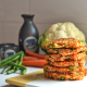 These Cauliflower Fried Rice Fritters are the perfect meal or appetizer that are Whole30 & Paleo approved! Full of flavor and packed with veggies!