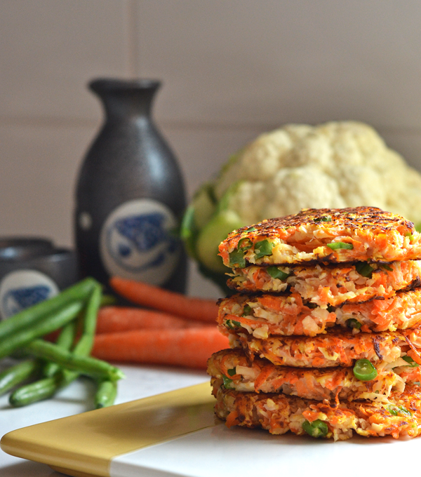 These Cauliflower Fried Rice Fritters are the perfect meal or appetizer that are Whole30 & Paleo approved! Full of flavor and packed with veggies!