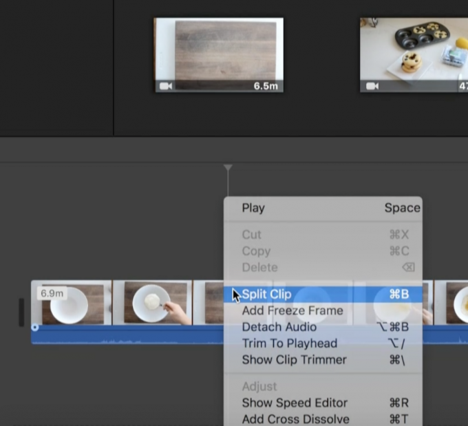 How to Edit a Recipe Video in iMovie & Photoshop