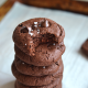 These Grain Free Double Chocolate Cookies are a healthy way to enjoy a decadent dessert! Packed with chocolate flavor and sweetened with coconut sugar!