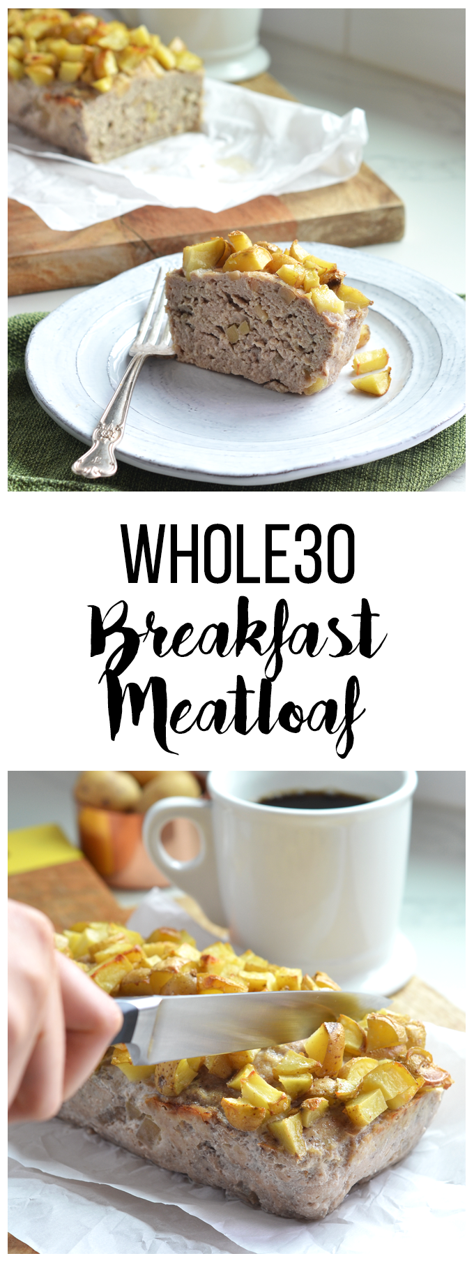 This Whole30 Breakfast Meatloaf is the perfect protein to prep for a week of Whole30 success!