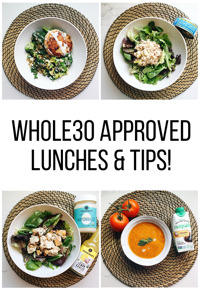 Whole30 Approved Lunches and some tips for lunch success on your whole30!