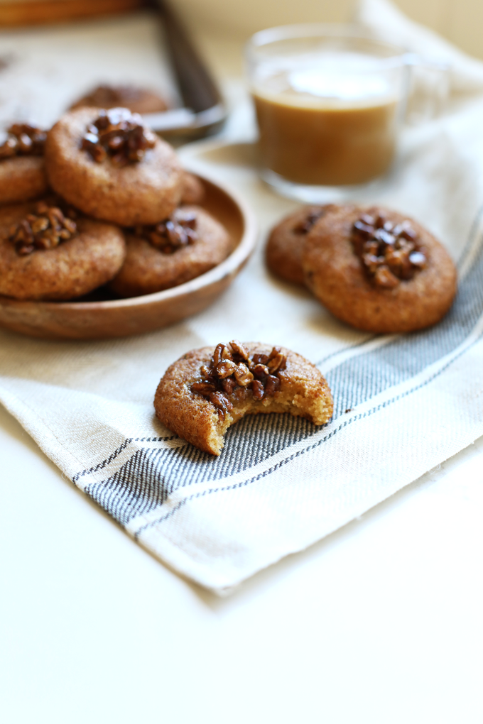These Paleo Sticky Bun Snickerdoodles are a great way to get some fall baking in while keeping it clean and delicious!