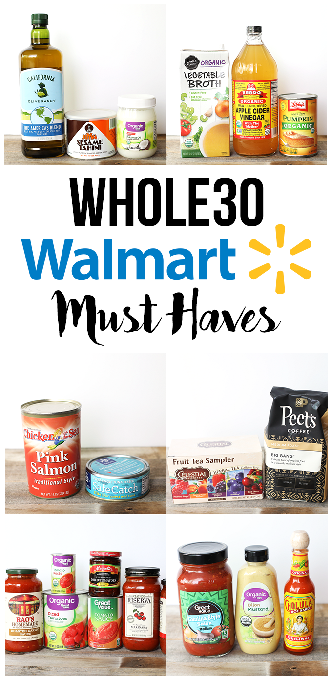 This Whole30 Walmart Must Haves list will make shopping for your whole30 a lot easier and cheaper!